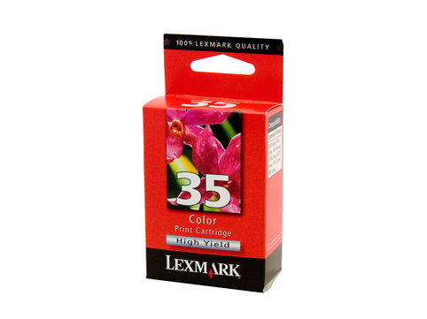 Lexmark OEM #35 Colour High Yield Inkjet - Click to enlarge