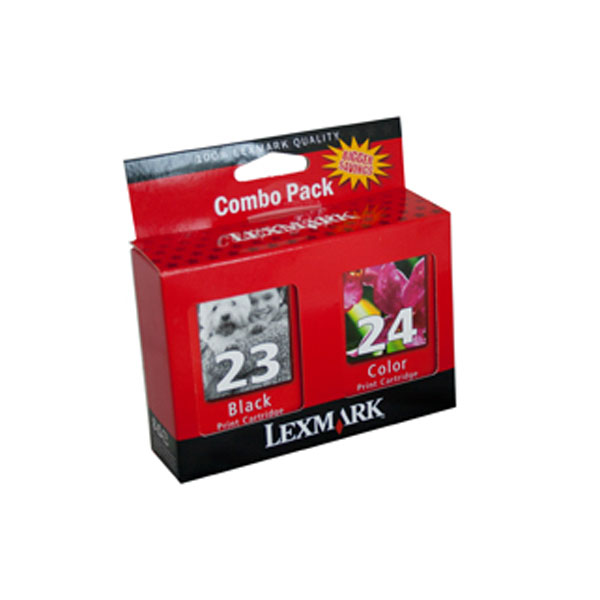 Lexmark OEM #23/#24 18C1523/24 Combo Pac - Click to enlarge