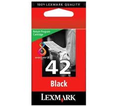 Lexmark OEM #42 18Y0142A Black Ink - Click to enlarge
