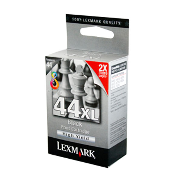 Lexmark OEM #44 18Y0144A HY Black Inkjet - Click to enlarge