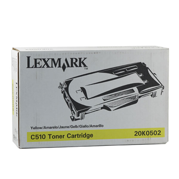Lexmark Oem C510 Toner Low Cap Yellow - Click to enlarge