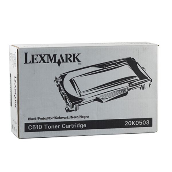 Lexmark Oem C510 Toner Low Cap Black - Click to enlarge