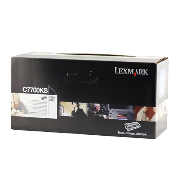 Lexmark OEM C7700KS Black Prebate Toner - Click to enlarge