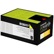 Lexmark OEM 80C8HY0 Yellow Toner 3K - Click to enlarge