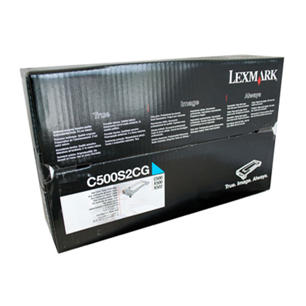 Lexmark OEM C500S2CG (C500) Cyan Toner - Click to enlarge