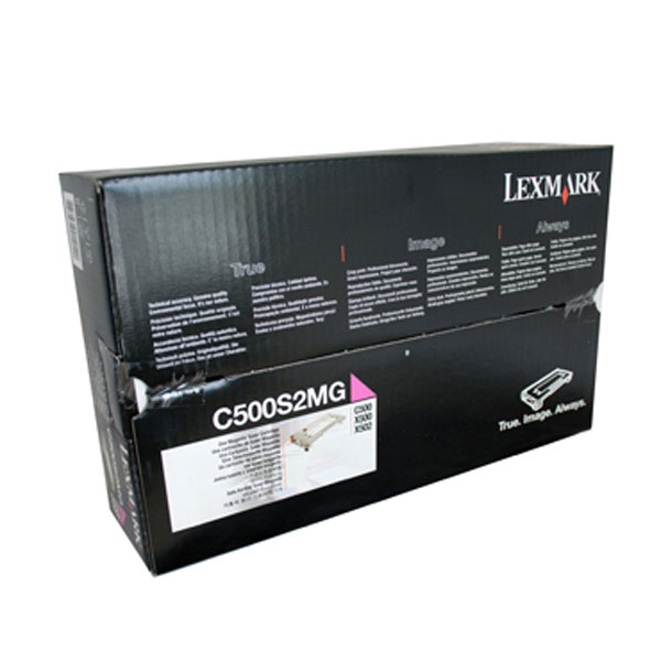 Lexmark OEM C500S2MG (C500) MagentaToner - Click to enlarge