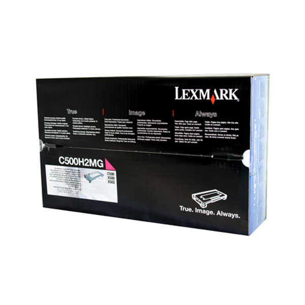 Lexmark OEM C500H2MG (HY) Magenta Toner - Click to enlarge