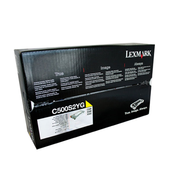 Lexmark OEM C500S2YG (C500) Yellow Toner - Click to enlarge