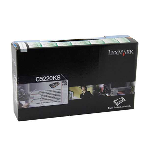 Lexmark Oem C522 Black Prebate Toner - Click to enlarge