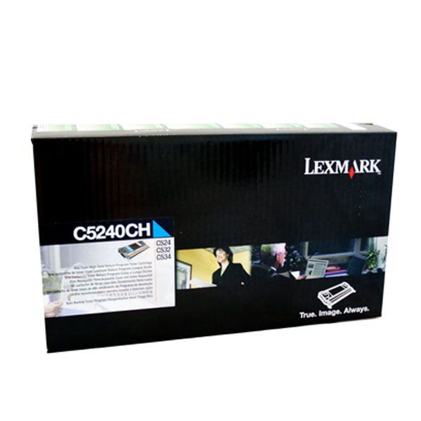 Lexmark Oem C524 Cyan HY Toner Cartridge - Click to enlarge