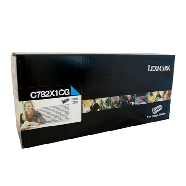 Lexmark OEM C782 Toner Extra HY 15K Cyan - Click to enlarge