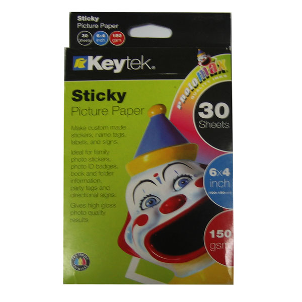 Photomax Sticky Picture Paper: 6x4 - Click to enlarge