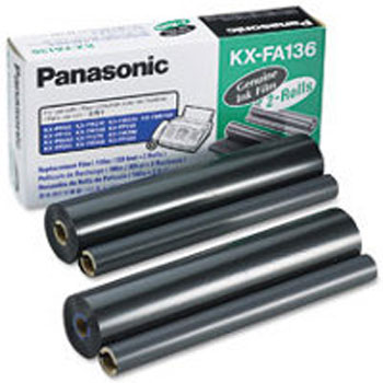 Panasonic OEM Fax 2 rolls KXF1010AL - Click to enlarge