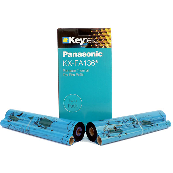 Panasonic Compat Kx-Fa136 Twin Pack - Click to enlarge