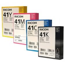 Ricoh OEM GC41 Gel Ink Cyan - Click to enlarge