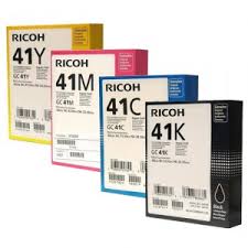 Ricoh OEM GC41 Gel Ink Cyan - Click to enlarge