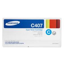 Samsung OEM C407S Cyan Toner - Click to enlarge