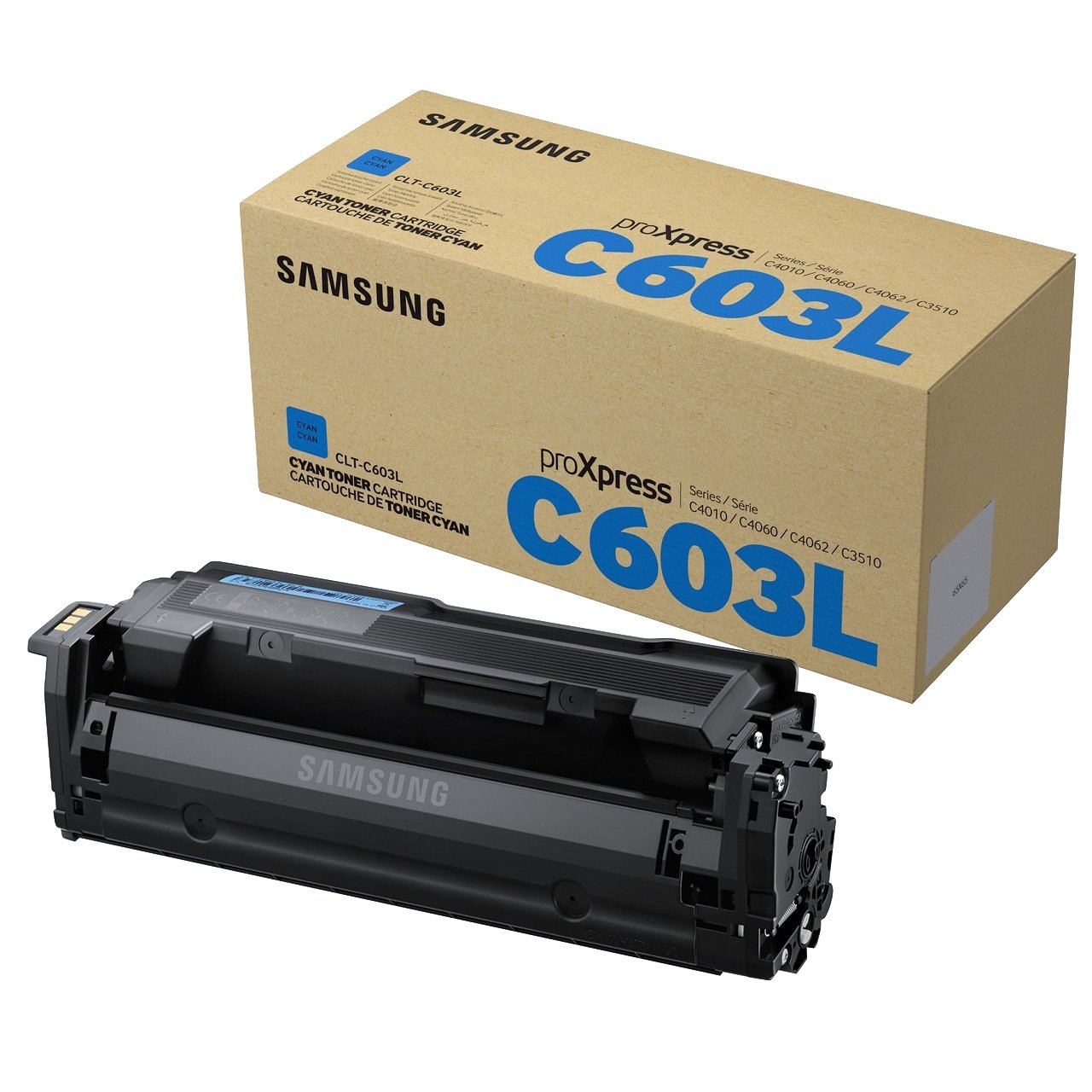 Samsung OEM CLT603 Cyan Toner - Click to enlarge