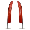 Bow Banners 3.4m Twin Pk Inc Base - Click for more info