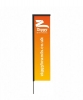 Rectangle Banner 2.1m With Pole - Click for more info