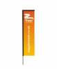 Rectangle  Banner 3.0m With Pole - Click for more info