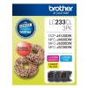 Brother OEM LC-233 C/M/Y Colour Pack - Click for more info