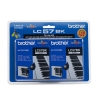 Brother OEM LC-57 Black Inkjet Twin Pack - Click for more info