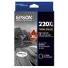 Epson OEM 220 High Yield Black Twin Pack - Click for more info