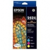 Epson OEM 252XL HY Value Pack B/C/M/Y - Click for more info