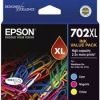 Epson OEM 702 C/M/Y XL Ink Pack - Click for more info