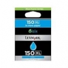 Lexmark OEM No.150 HY Ink Cyan - Click for more info