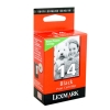 Lexmark OEM #14 18C2080A Black Inkjet - Click for more info