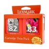 Lexmark OEM #82/#83 18L0032/42 Combo Pac - Click for more info